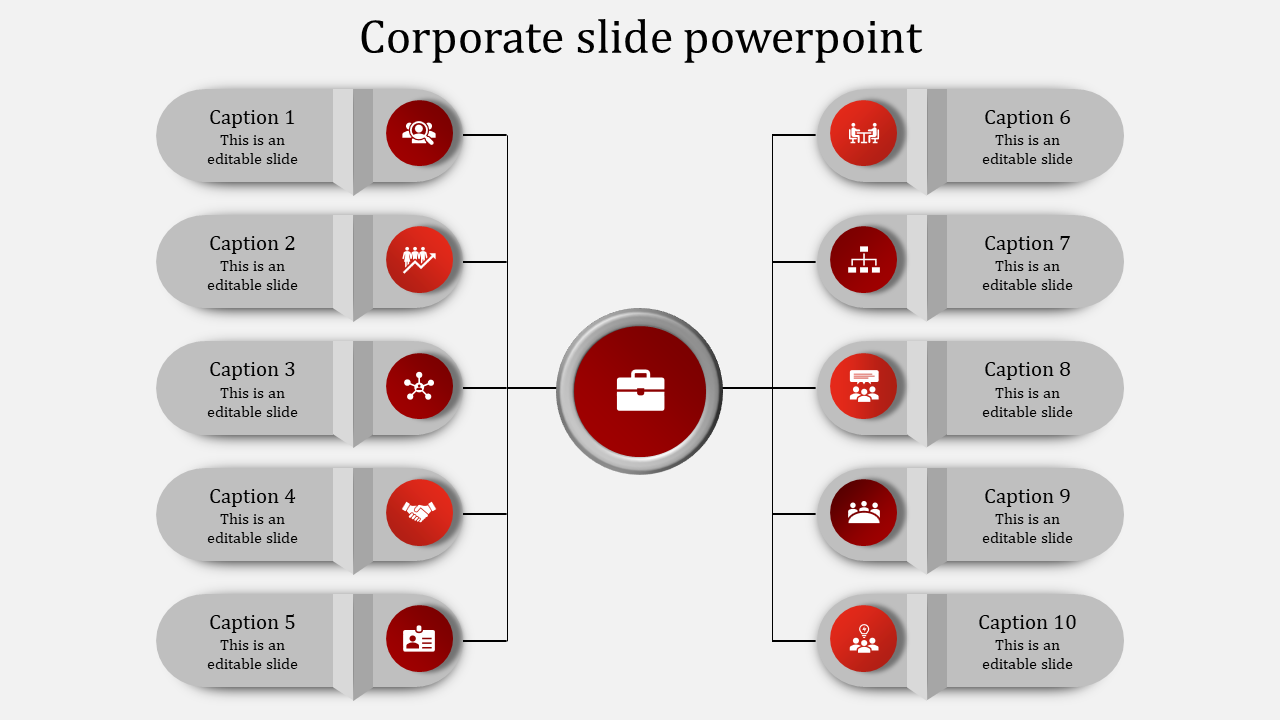 corporate slide template-corporate slide template-10-red